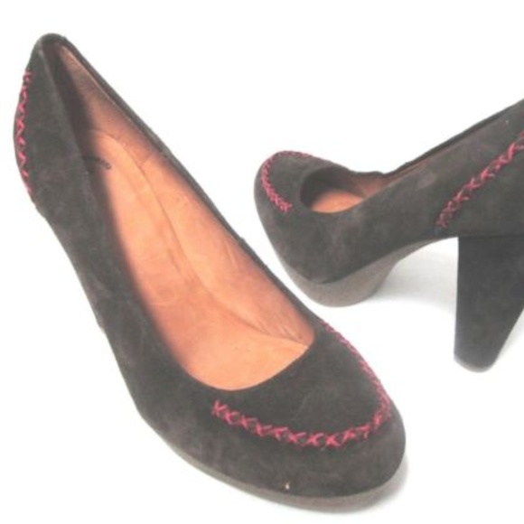 Anthropologie Shoes - Holding Horses Anthropologie suede stitched Size 8